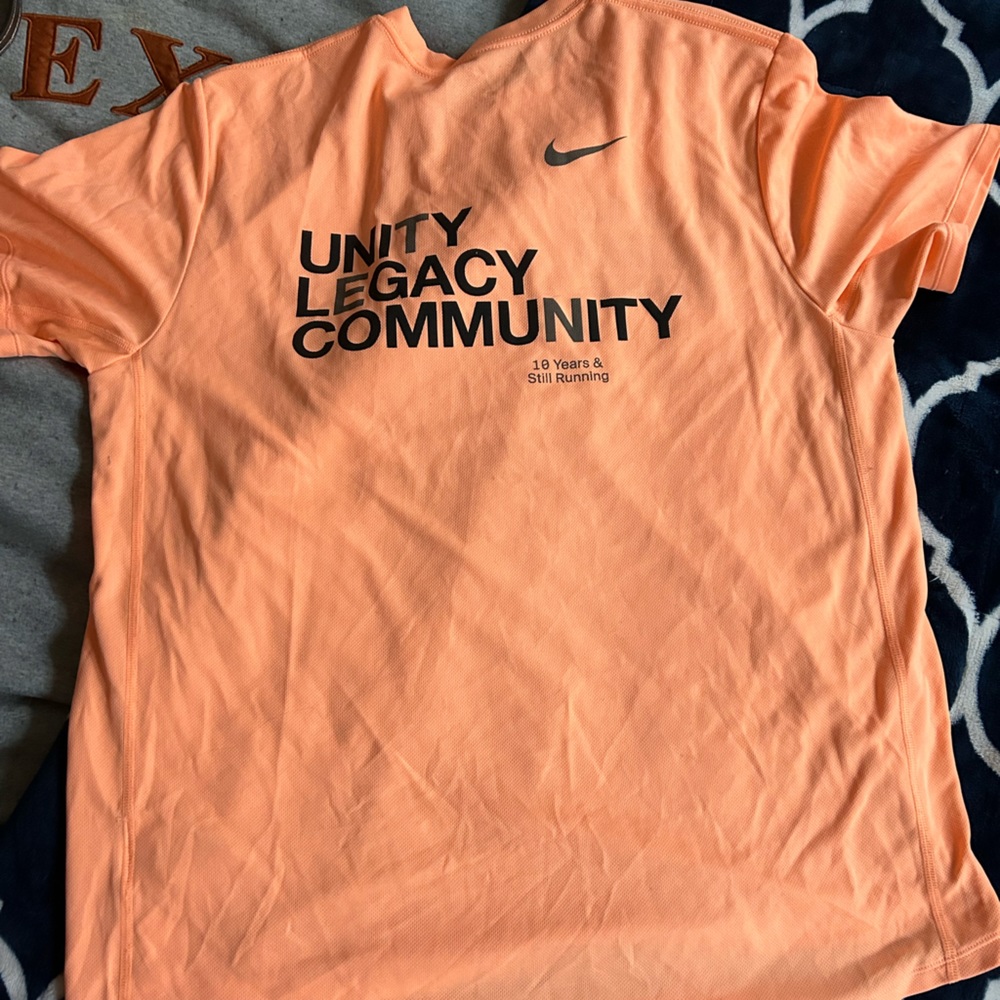 Large unisex running t-shirt